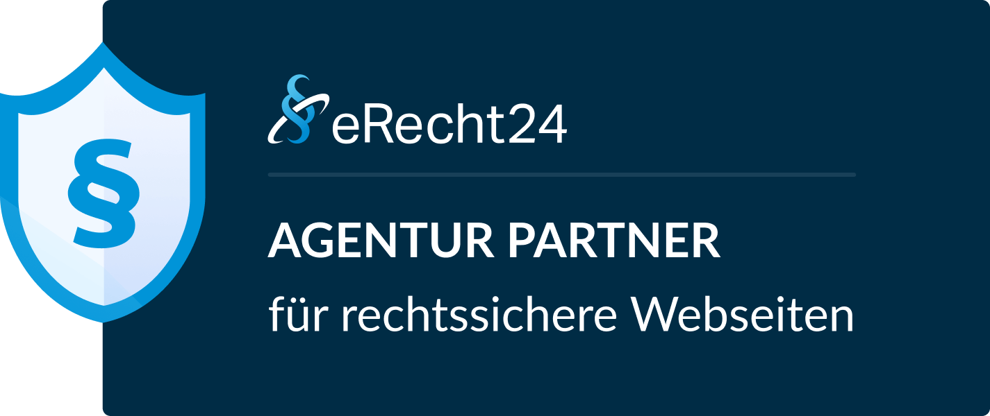 eRecht24 Agentur Partner für rechtssichere Websites